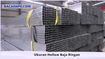 Ukuran Hollow Baja Ringan Ukuran Hollow Baja Ringan